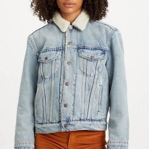 Levi’s Premium Ex-Boyfriend Sherpa Trucker Jacket